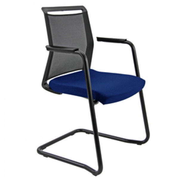 Seduta attesa Light LLS - con braccioli inclusi - blu/nero - Unisit Seduta attesa Light LLS - con braccioli inclusi - blu/nero - Unisit