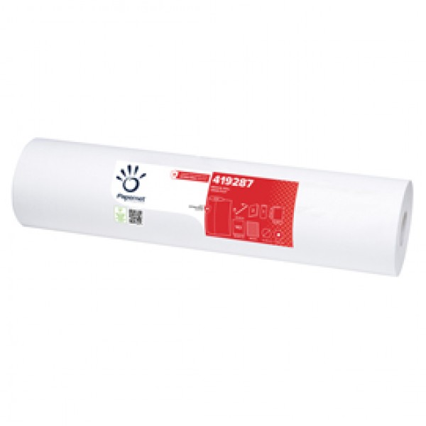 Lenzuolino Medico Defend Tech - in rotolo - 59cm x 50mt - bianco - Papernet Lenzuolino Medico Defend Tech - in rotolo - 59cm x 50mt - bianco - Papernet