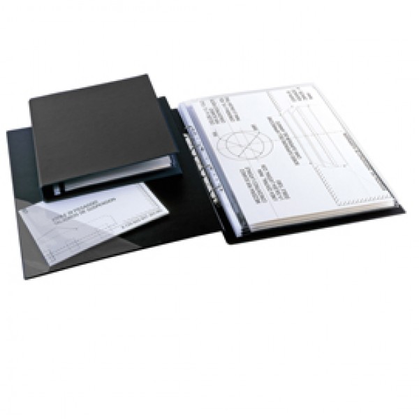 Raccoglitore Sanremo 2000 - 4 anelli a D - diametro 40 mm - A3 - 30 x 42 cm - libro - nero - Sei Rota Raccoglitore Sanremo 2000 - 4 anelli a D - diametro 40 mm - A3 - 30 x 42 cm - libro - nero - Sei Rota