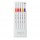Fineliner Emott - tratto 0.4 mm - colori assortiti passion - Uni Mitsubishi - conf. 5 pezzi