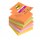 Blocco Post it® Super Sticky Z Notes - R330-5SS-BOOS - 76 x 76 mm - colori Boost - 90 fogli - Post it® - conf. 5 pezzi