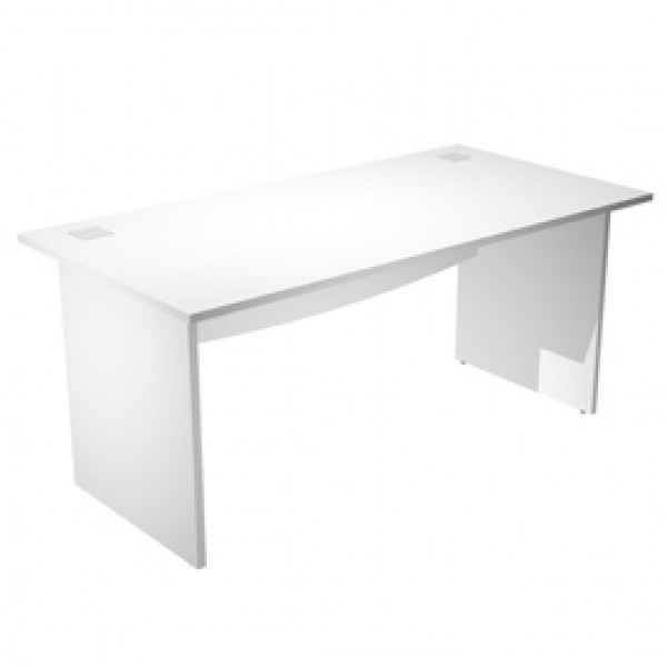Scrivania Operativa Agorà Basic - fianchi melaminico - 120 x 80 x H73 cm - bianco - Artexport Scrivania Operativa Agorà Basic - fianchi melaminico - 120 x 80 x H73 cm - bianco - Artexport