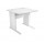 Scrivania Operativa Agorà Basic - fianchi a L melaminico - 80 x 80 x H73 cm - bianco - Artexport