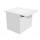 Modulo Prestige reception disabili - senza sopralzo - 80 x 97,5 x 72 cm - bianco/bianco - Artexport
