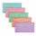 Buste con bottone - PPL - 9,9 x 21 cm - colori assortiti Pastel - Favorit - conf. 5 pezzi