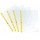 Buste forate Sprint - c/ banda - liscia - 22 x 30 cm - giallo - Favorit - conf. 25 pezzi