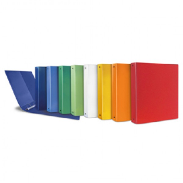 Raccoglitore Terra - 4 anelli tondi - PP riciclato - diametro 17 mm - 22 x 30 cm - colori assortiti - Sei rota Raccoglitore Terra - 4 anelli tondi - PP riciclato - diametro 17 mm - 22 x 30 cm - colori assortiti - Sei rota