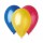 Palloncini in lattice metallizzati - Ø 26 cm - colori assortiti - Big Party - conf. 16 pezzi