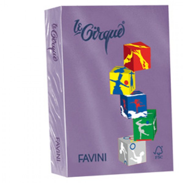 Carta Le Cirque - A4 - 80 gr - iris 220 - Favini - conf. 500 fogli