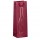 Shopper portabottiglie - con manici in corda - 12 x 37 x 9 cm - rosso - Rex Sadoch
