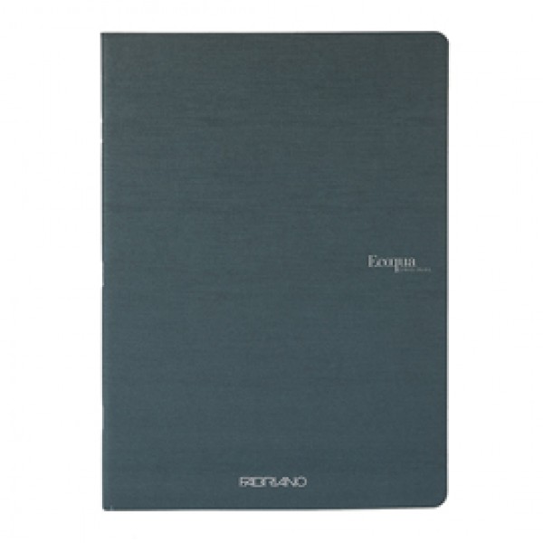 Maxiquaderno Ecoqua Original PM - A4 - 90gr - 5mm - 40 fogli - antracite - Fabriano Maxiquaderno Ecoqua Original PM - A4 - 90gr - 5mm - 40 fogli - antracite - Fabriano