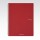 Maxiquaderno EcoQua original - spiralato - A4 - 90 gr - 1 rigo - 70 fogli - rosso scuro - Fabriano
