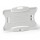 Portabadge Eco - per 1 tessera - 54 x 87 mm - grigio - Durable - conf. 10 pezzi