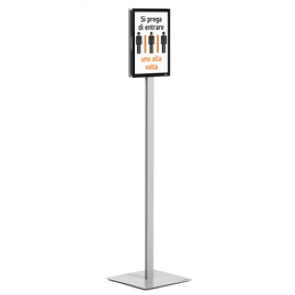 Espositore Info Stand Basic - da pavimento - A4 - Durable Espositore Info Stand Basic - da pavimento - A4 - Durable