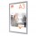 Cornice Impression PRO - a clip - A3 - alluminio - Nobo