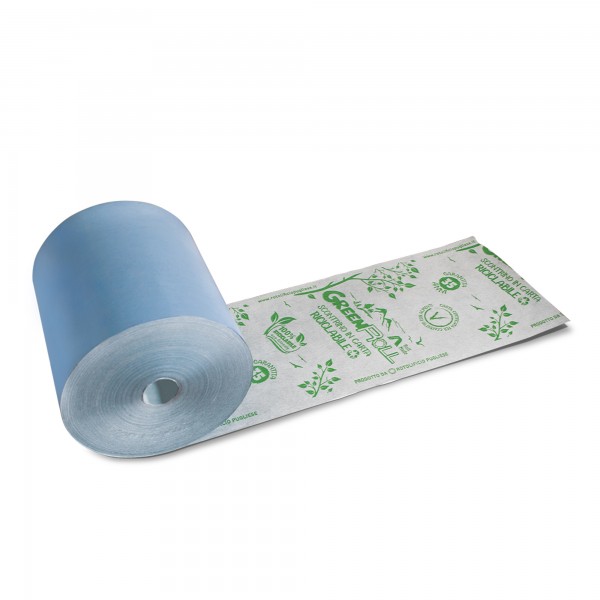Rotolo per registratori di cassa - stampa termica - carta termica Green roll - 79 mm x 80 mt - diametro esterno 78 mm - 48 gr - anima 12 mm - Rotolificio Pugliese - blister 5 pezzi Rotolo per registratori di cassa - stampa termica - carta termica Green roll - 79 mm x 80 mt - diametro esterno 78 mm - 48 gr - anima 12 mm - Rotolificio Pugliese - blister 5 pezzi