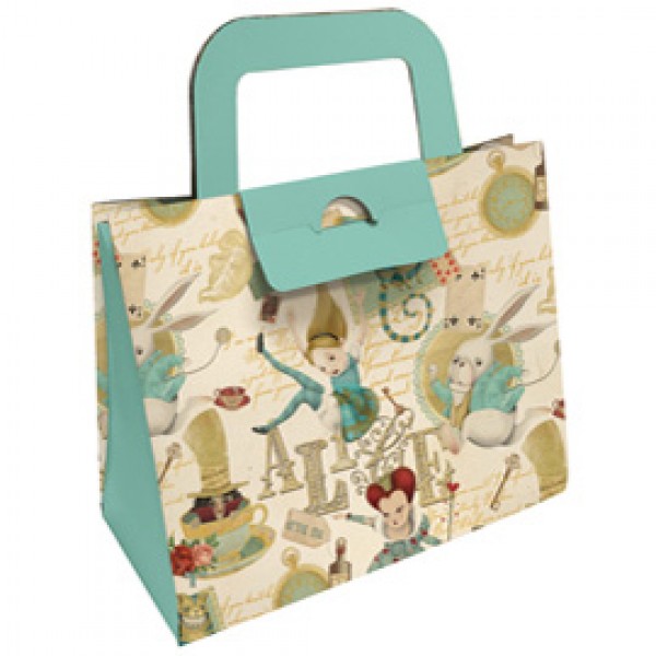 Scatola portaoggetto - fantasia Alice - 27 x 22,5 x 12,5 cm - Kartos Scatola portaoggetto - fantasia Alice - 27 x 22,5 x 12,5 cm - Kartos