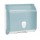 Dispenser asciugamani piegati Replast - 290 x 120 x 295 mm - bianco/azzurro - Mar Plast