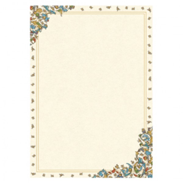 Diplomi in pergamena - stampa offset - 297 x 420 mm - 160 gr - avorio - Kartos - conf. 10 pezzi Diplomi in pergamena - stampa offset - 297 x 420 mm - 160 gr - avorio - Kartos - conf. 10 pezzi