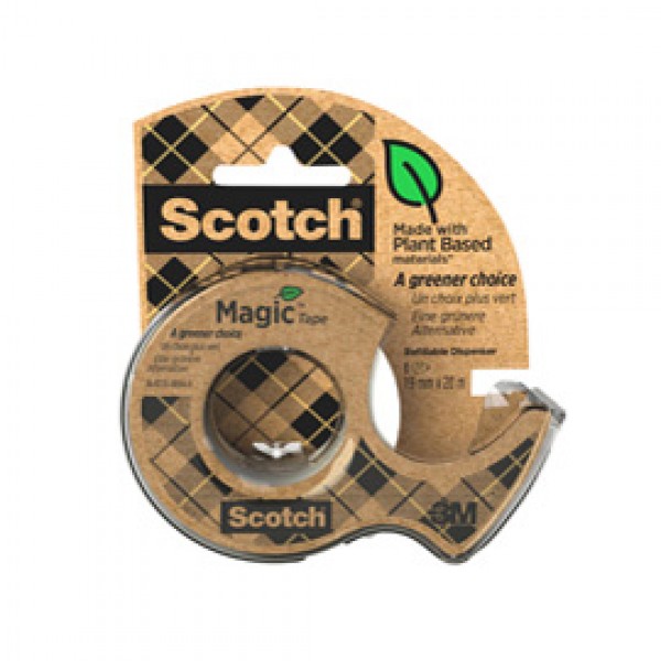 Natro adesivo Magic™ 900 - green - in chiocciola - 19 mm x 20 m - Scotch® Natro adesivo Magic™ 900 - green - in chiocciola - 19 mm x 20 m - Scotch®