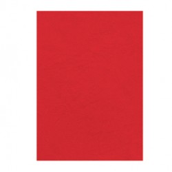 Copertine per rilegatura - A4 - cartoncino groffrato semilpelle - 240 gr - rosso - Fellowes - conf.100 pezzi