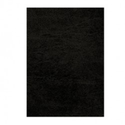 Copertine per rilegatura - A4 - cartoncino groffrato semilpelle - 240 gr - nero - Fellowes - conf.100 pezzi