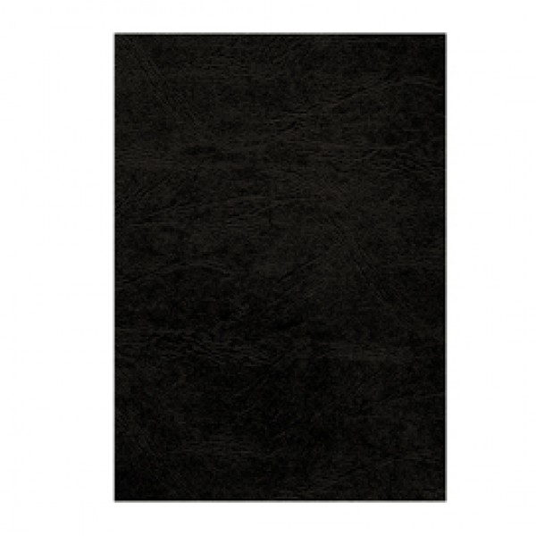 Copertine per rilegatura - A4 - cartoncino groffrato semilpelle - 240 gr - nero - Fellowes - conf.100 pezzi Copertine per rilegatura - A4 - cartoncino groffrato semilpelle - 240 gr - nero - Fellowes - conf.100 pezzi