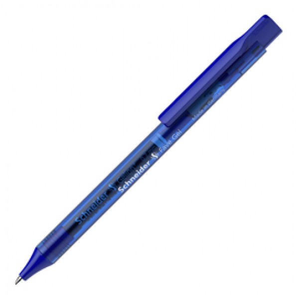 Penna gel Fave a scatto - punta 0.7 mm - blu - Schneider Penna gel Fave a scatto - punta 0.7 mm - blu - Schneider