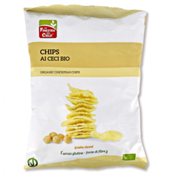 Chips di ceci - 75 gr - ViviBio Chips di ceci - 75 gr - ViviBio