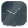 Orologio da parete Cosy - silenzioso - vetro - grigio - Leitz
