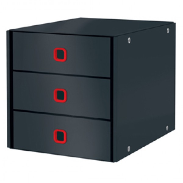 Cassettiera Click&Store Cosy - 3 cassetti - grigio - Leitz