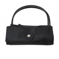 Borsa King Bag - per la spesa - ripiegabile - 60 x 47 x 20 cm - nero - Berni Group
