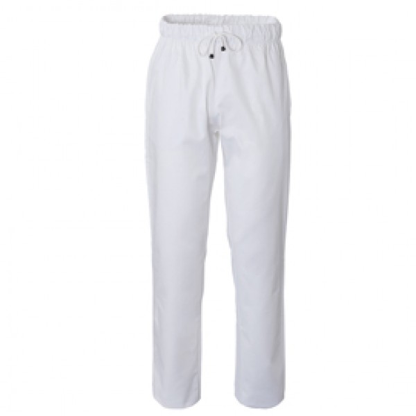 Pantalone cuoco Plutone - unisex - taglia S - bianco - Giblor's Pantalone cuoco Plutone - unisex - taglia S - bianco - Giblor's