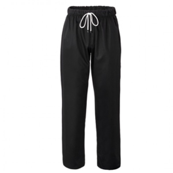 Pantalone cuoco Plutone - unisex - taglia L - nero - Giblor's Pantalone cuoco Plutone - unisex - taglia L - nero - Giblor's