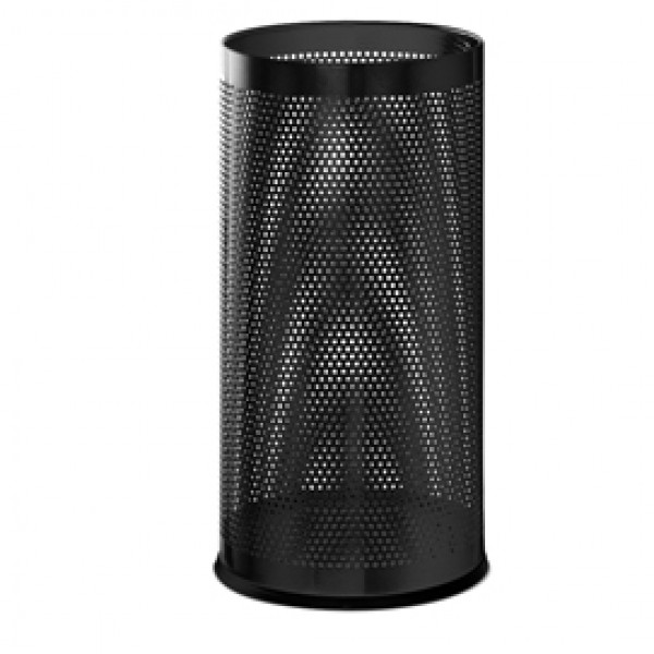 Portaombrelli - diametro 24 cm - H 48 cm - metallo traforato - nero - Perfetto Portaombrelli - diametro 24 cm - H 48 cm - metallo traforato - nero - Perfetto