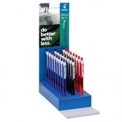 Penna a sfera Rexgrip - punta 1.0 mm - colori assortiti - Pilot - expo 40 pezzi