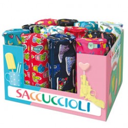 Astuccio c/zip Fantasy - fantasie assortite - Lebez