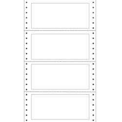 Etichette adesive in modulo TT951 - 140 x 60 mm - per passaggio di proprietà auto - Markin - scatola da 400 etichette