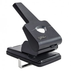 Perforatore Professionale antibatterico Germ-Savvy™ - 2 fori - nero - Rapesco