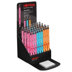 Portamine Visuclick - 0.7mm - fusto colori assortiti - Rotring - expo 36 pezzi