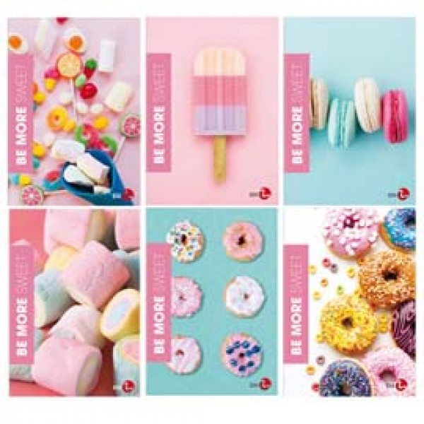 Maxiquaderno Sweet Be More Special 2021 - A4 - 36 + 2 fogli - 1 rigo c/margine - 100 gr - BM Maxiquaderno Sweet Be More Special 2021 - A4 - 36 + 2 fogli - 1 rigo c/margine - 100 gr - BM