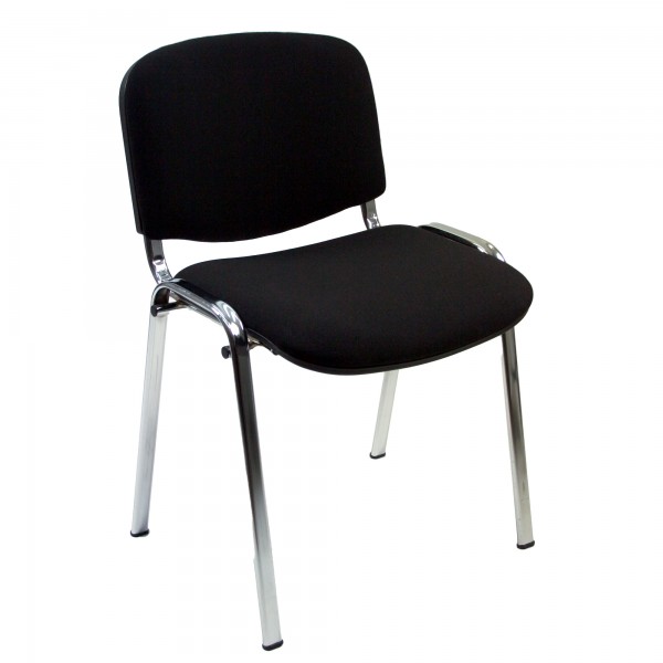 Seduta attesa Dado D5C - senza braccioli - nero/cromato - Unisit Seduta attesa Dado D5C - senza braccioli - nero/cromato - Unisit