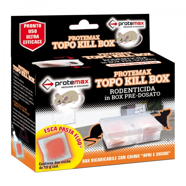 Box Topo kill esca rodenticida - Protemax
