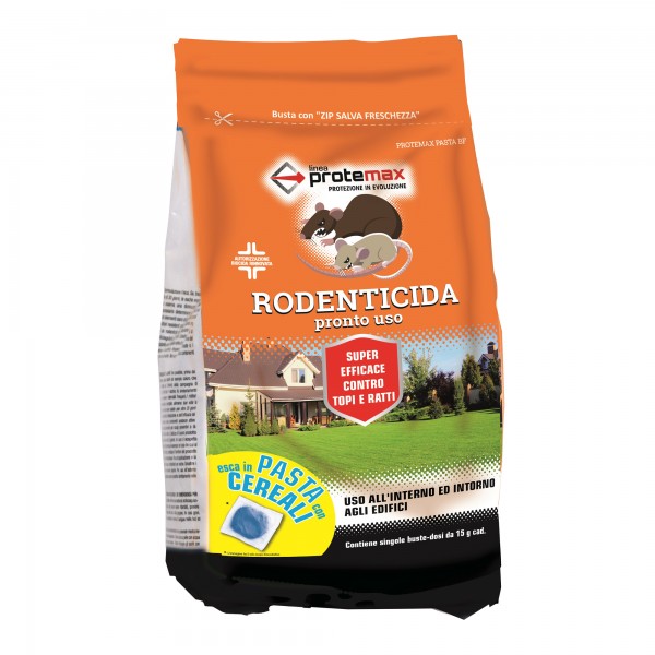 Busta rodenticida - 1,53 kg - pasta blu - Protemax Busta rodenticida - 1,53 kg - pasta blu - Protemax