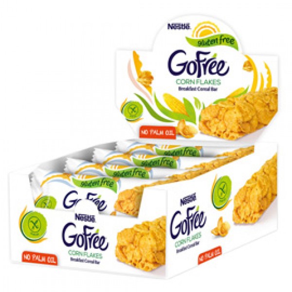 Barretta Go Free Corn Flakes - naturale - 22 gr - Nestlé Barretta Go Free Corn Flakes - naturale - 22 gr - Nestlé