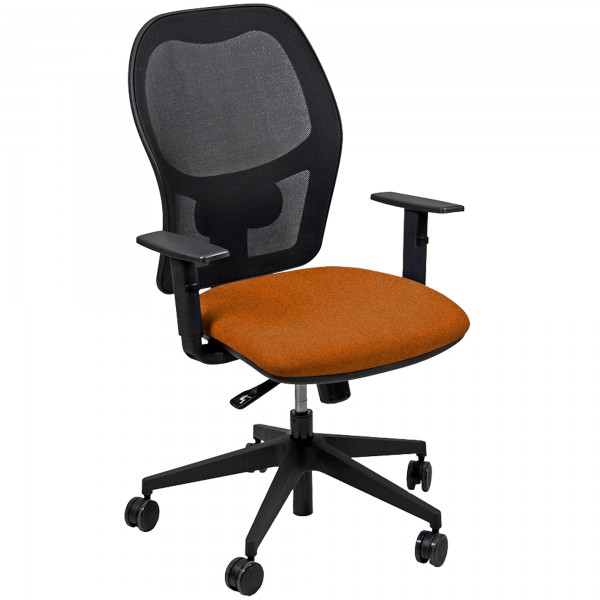 Seduta operativa Hubble HUHU - 4 blocchi - con braccioli regolabili - arancione - Unisit Seduta operativa Hubble HUHU - 4 blocchi - con braccioli regolabili - arancione - Unisit