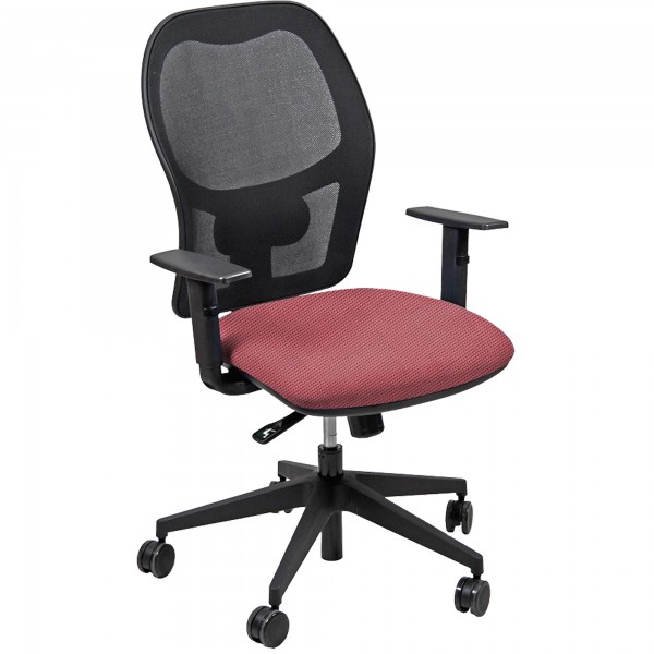 Seduta operativa Hubble HUHU - 4 blocchi - con braccioli regolabili - rosa - Unisit Seduta operativa Hubble HUHU - 4 blocchi - con braccioli regolabili - rosa - Unisit