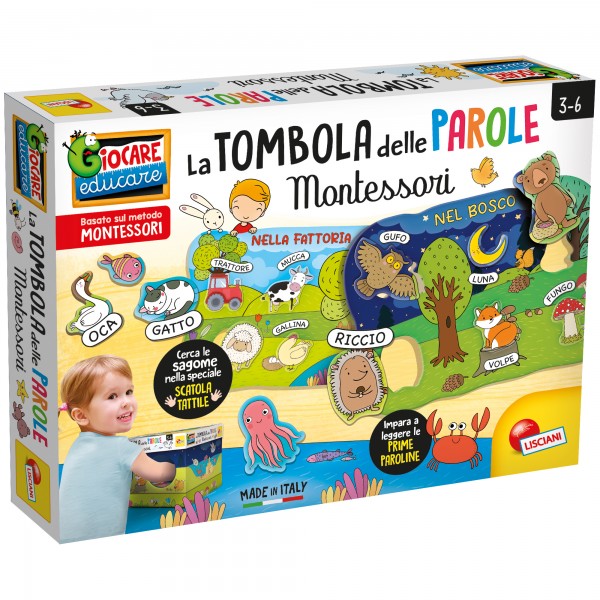 La tombola delle parole Montessori Maxi - Lisciani