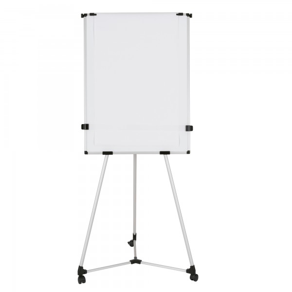 Portablocco magnetico Earth Kyoto - 70 x 100 cm - con base mobile, kit rotolo e bracci estensibili - Bi-Office