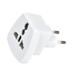 Adattatore universale - da viaggio - con spina europea - GBC